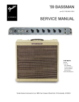 Fender 59-Bassman - Service Manual